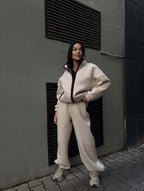 Women's Comfortable Fleece Tracksuit