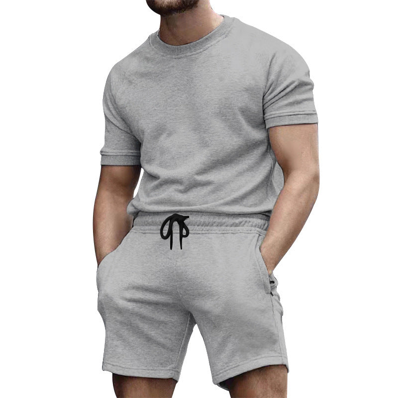 Men's Short-Sleeve Sweat Set