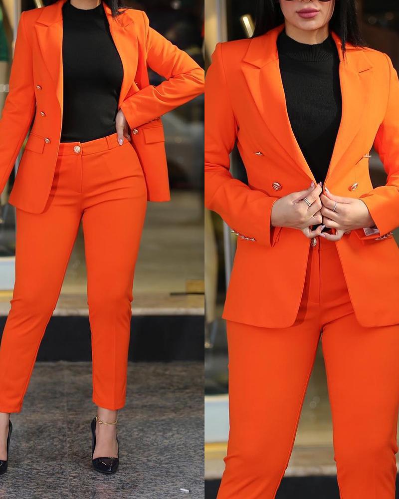 Modern Blazer Ensemble
