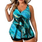 Women's Swim Blouse with Shorts