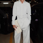 Elegant Women's Tailored Jumpsuit with Pockets