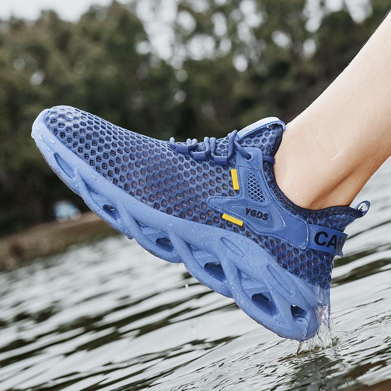 Women's Breathable Sports Sneakers with Innovative Sole Design