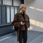 Women's Elegant and Casual Wool Jacket