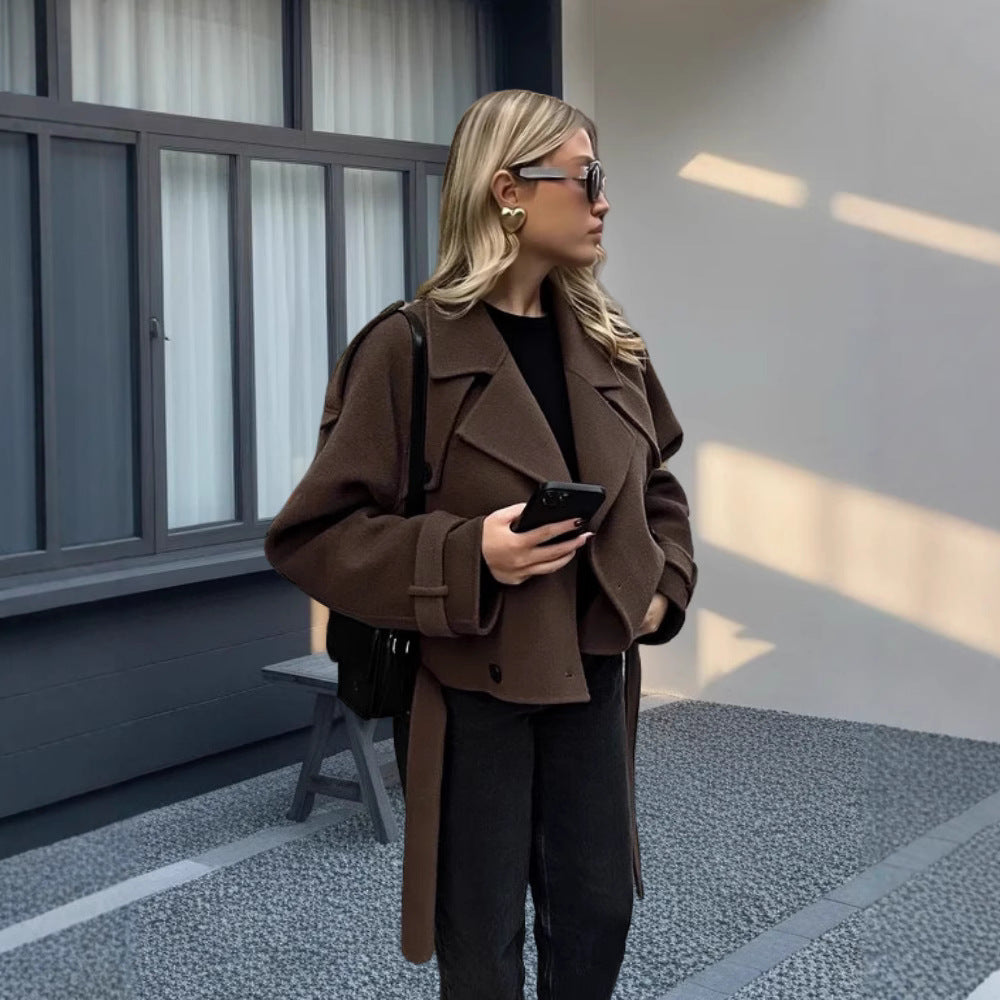 Women's Elegant and Casual Wool Jacket