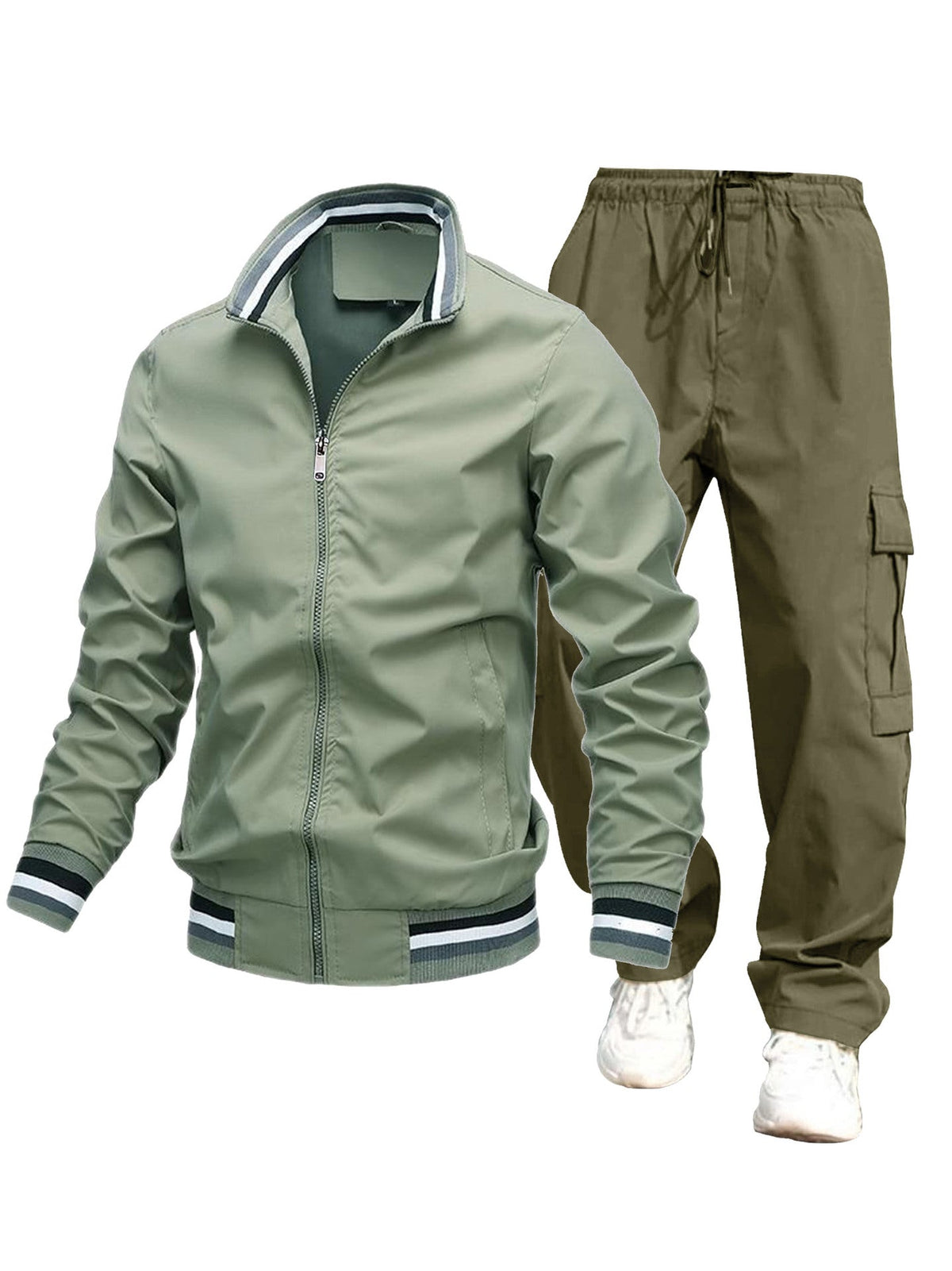 Men's Sports Jacket and Cargo Pants