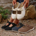 Women's Breathable Clogs with Floral Decor