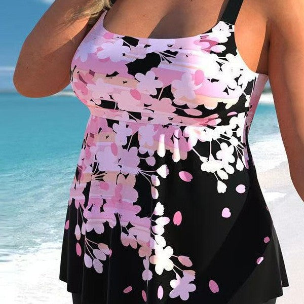 Women's Floral Swim Set with Shorts