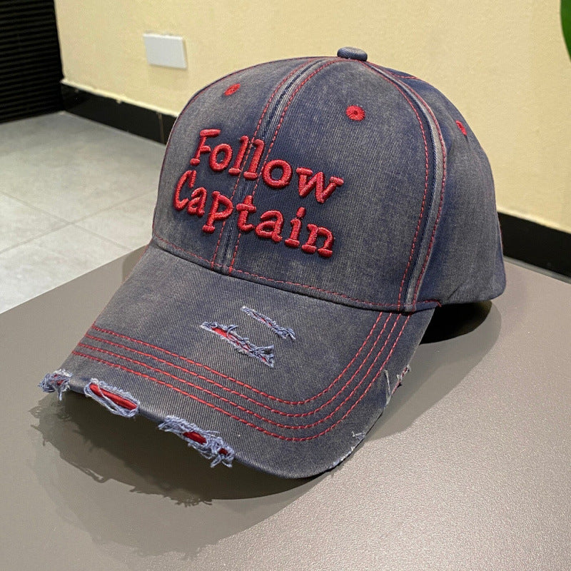 Distressed Vintage Baseball Cap
