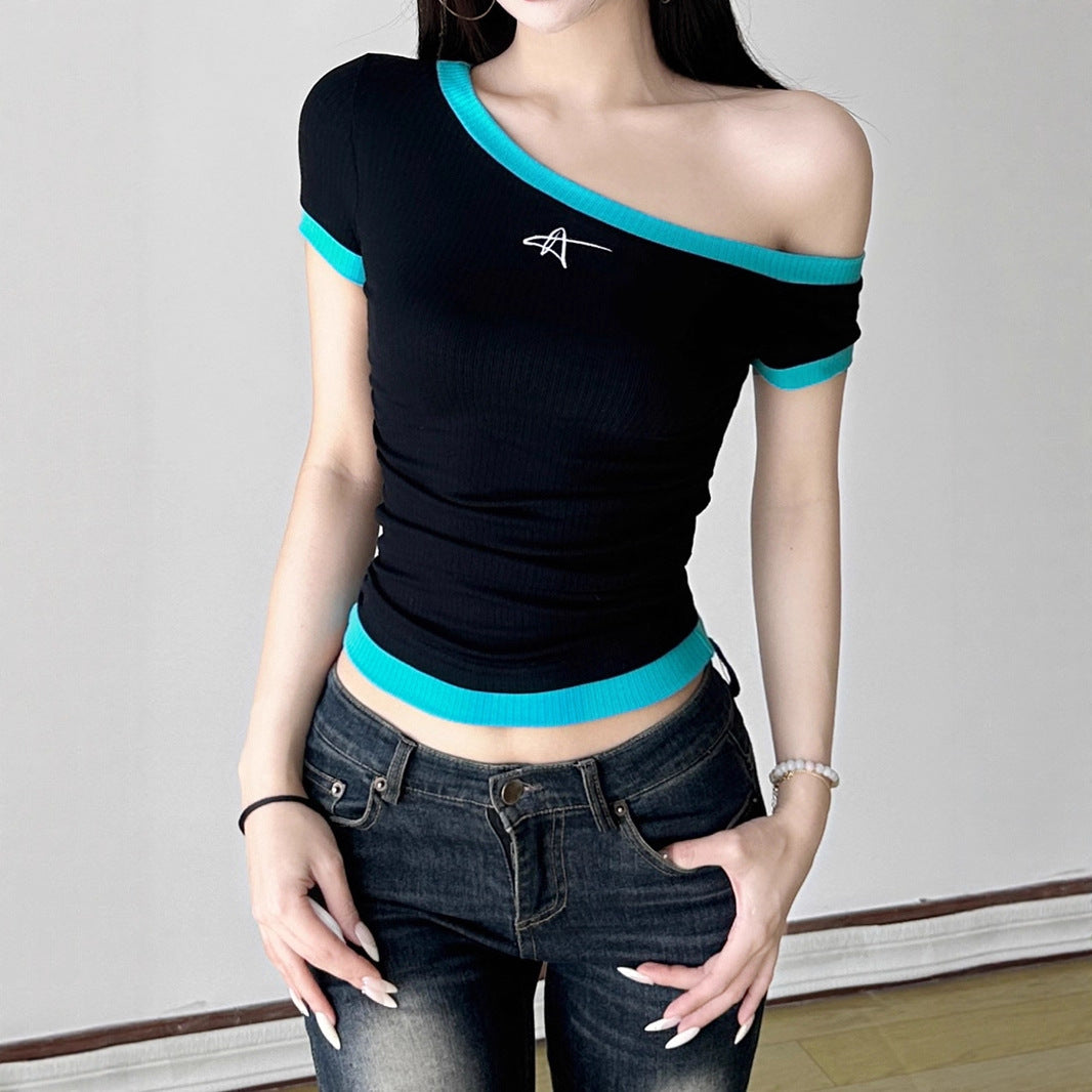 Women's Fitted Short-Sleeve Shirt