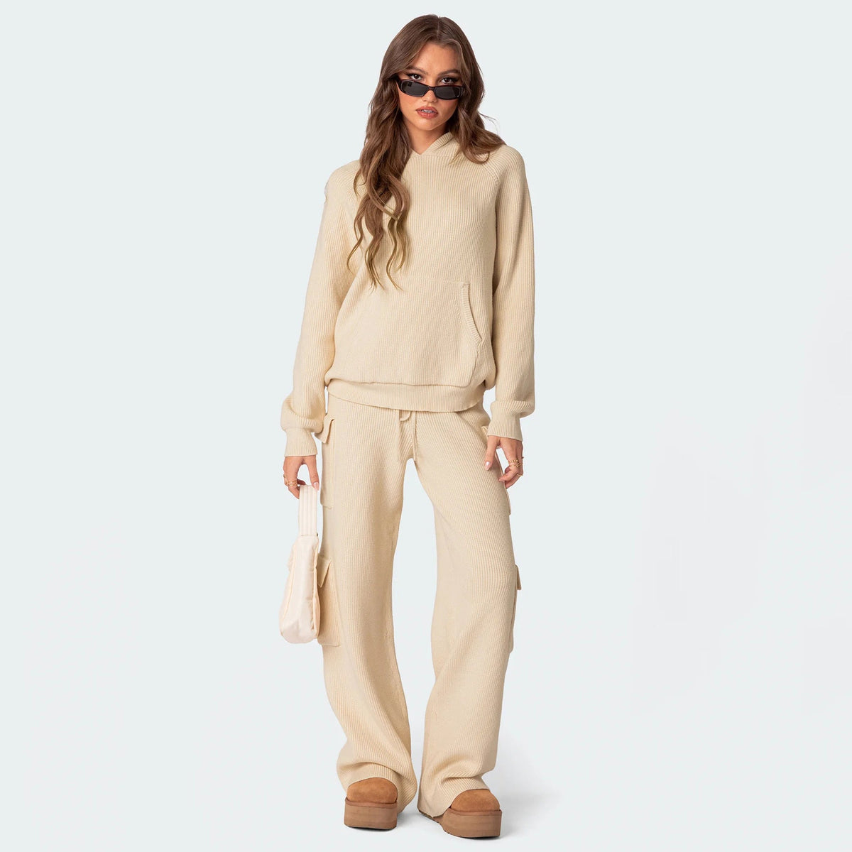 Women's Textured Comfortable Hoodie