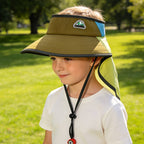 Kids' Sun Protection Hat with Neck Flap