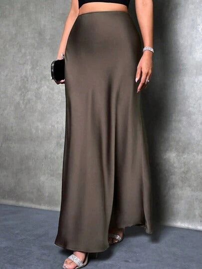 Women's Maxi Skirt with Flowing Cut