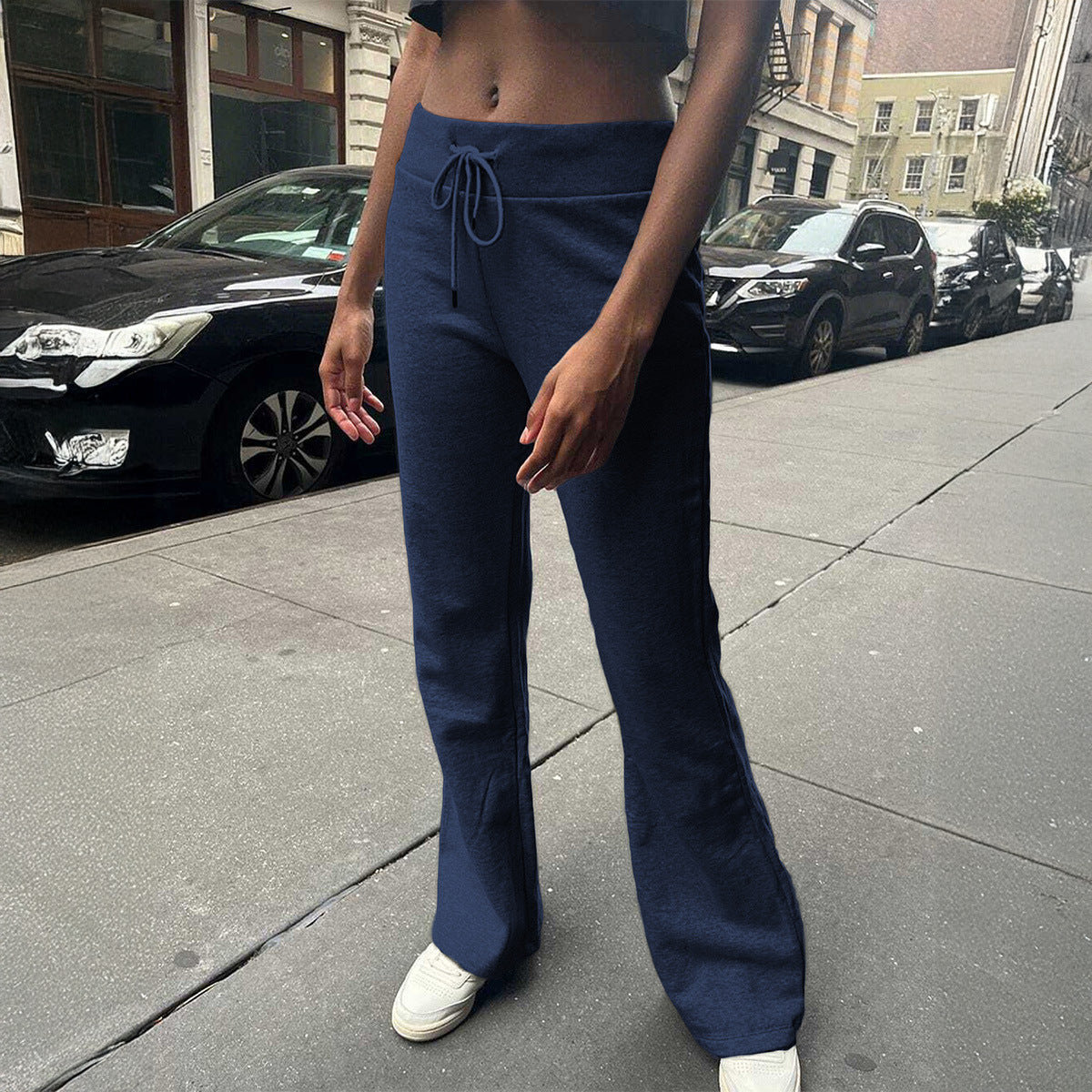 Women's Comfortable Casual Joggers with Tapered Fit and Elastic Waist