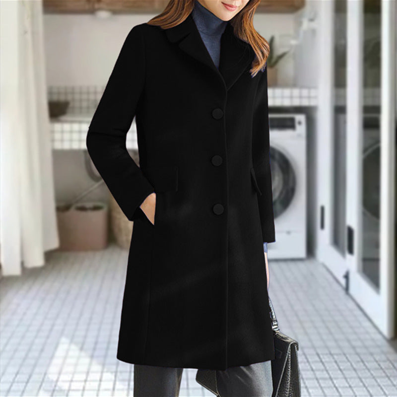 Women's Classic Wool Coat