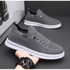 Women's Breathable Casual Sneakers with Elastic Inserts