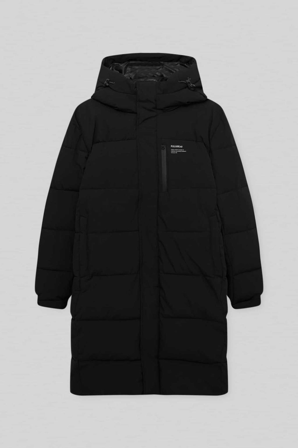 Women's Quilted Winter Coat with Hood and Practical Pockets