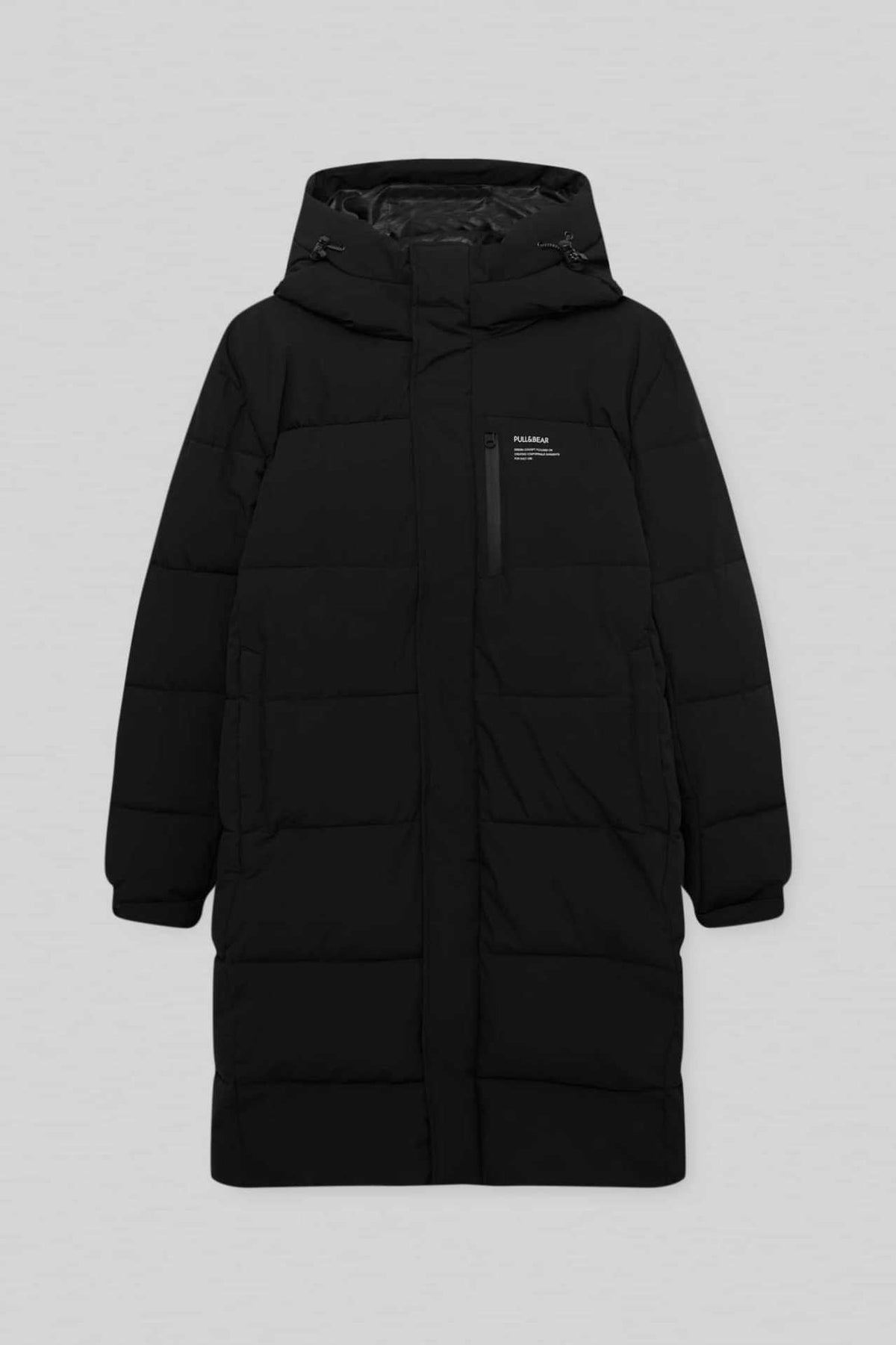 Women's Quilted Winter Coat with Hood and Practical Pockets