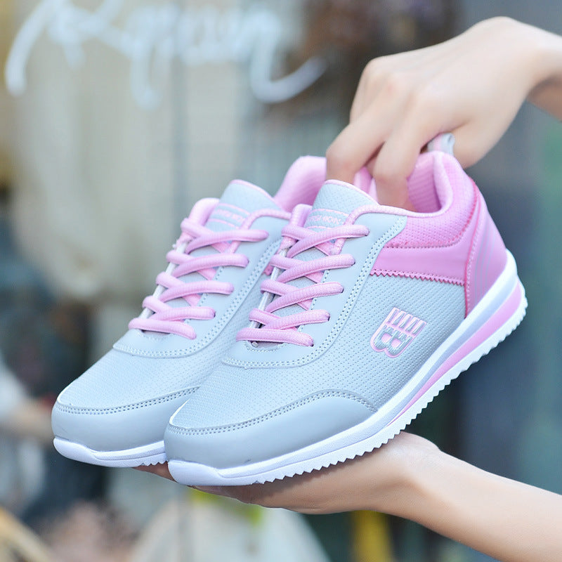 Women's Breathable Casual Sneakers with Flexible Cushioned Footbed