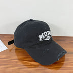 Men's Distressed Casual Baseball Cap