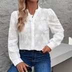 Women's Blouse with Fine Embroidery