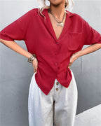 Women's Short-Sleeve Blouse