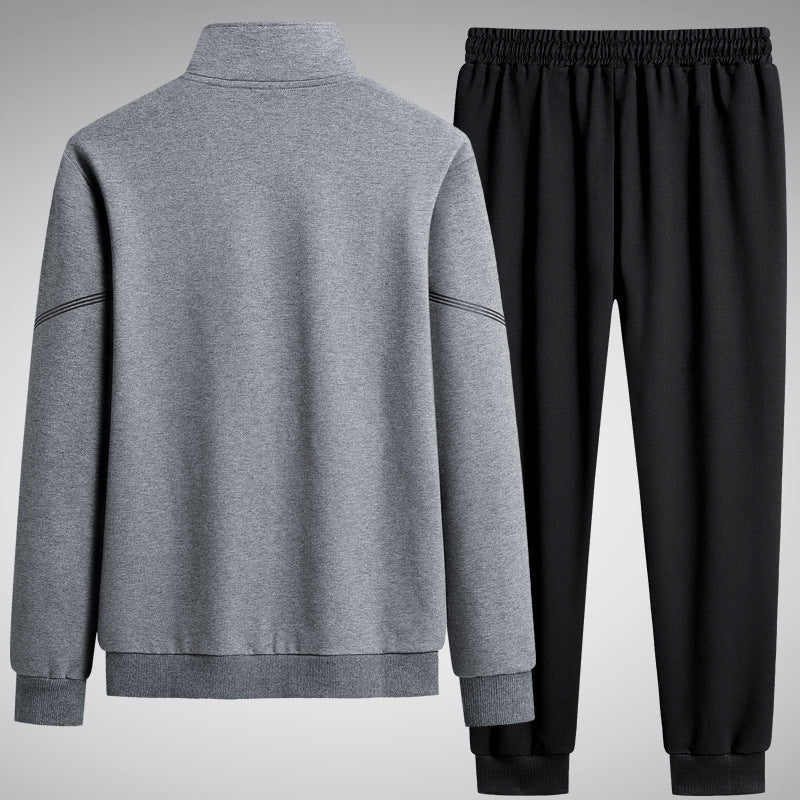 Men's Performance Zip-Front Track Jacket and Jogger Set