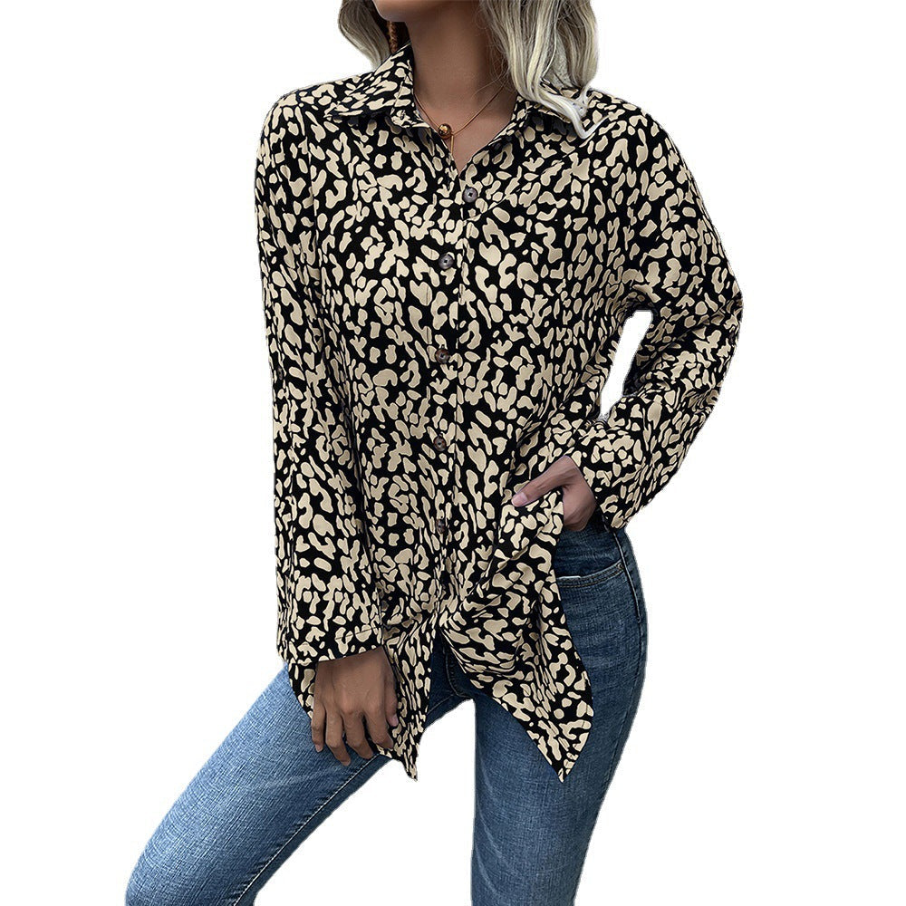 Animal Print Blouse