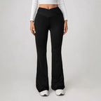 Women's High-Waisted Flared Leggings
