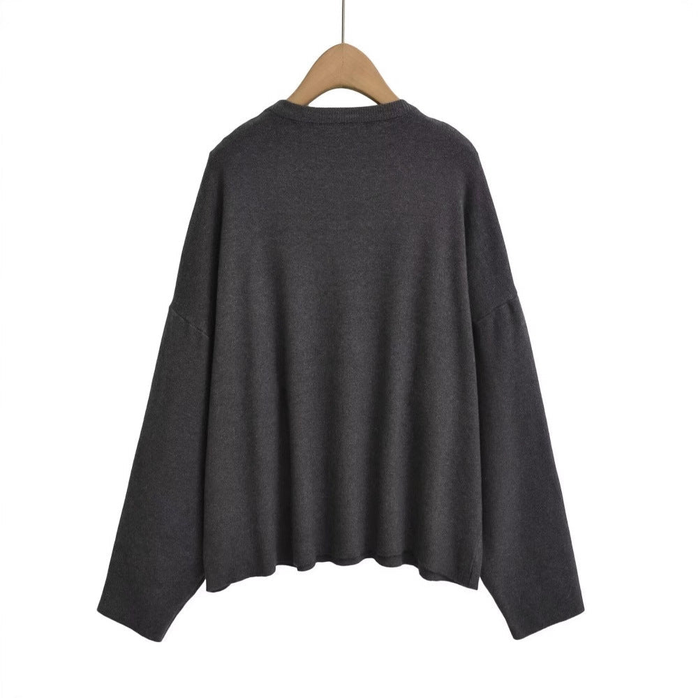 Elegant Women's Sweater with Glitter Details