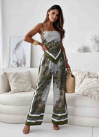 Women's Boho Wide-Leg Jumpsuit