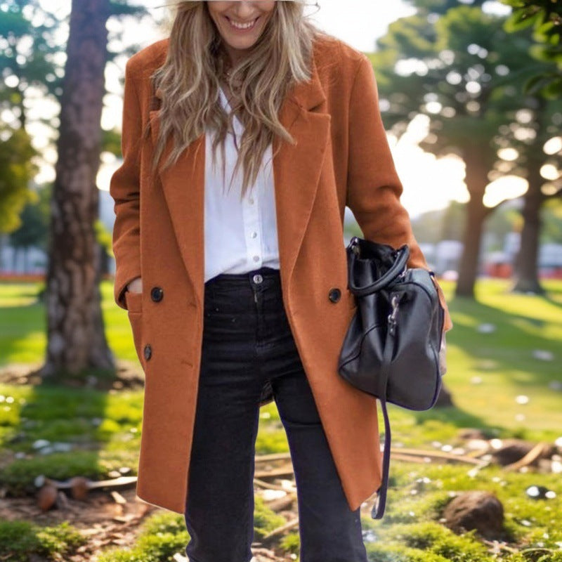 Elegant Wool Overcoat