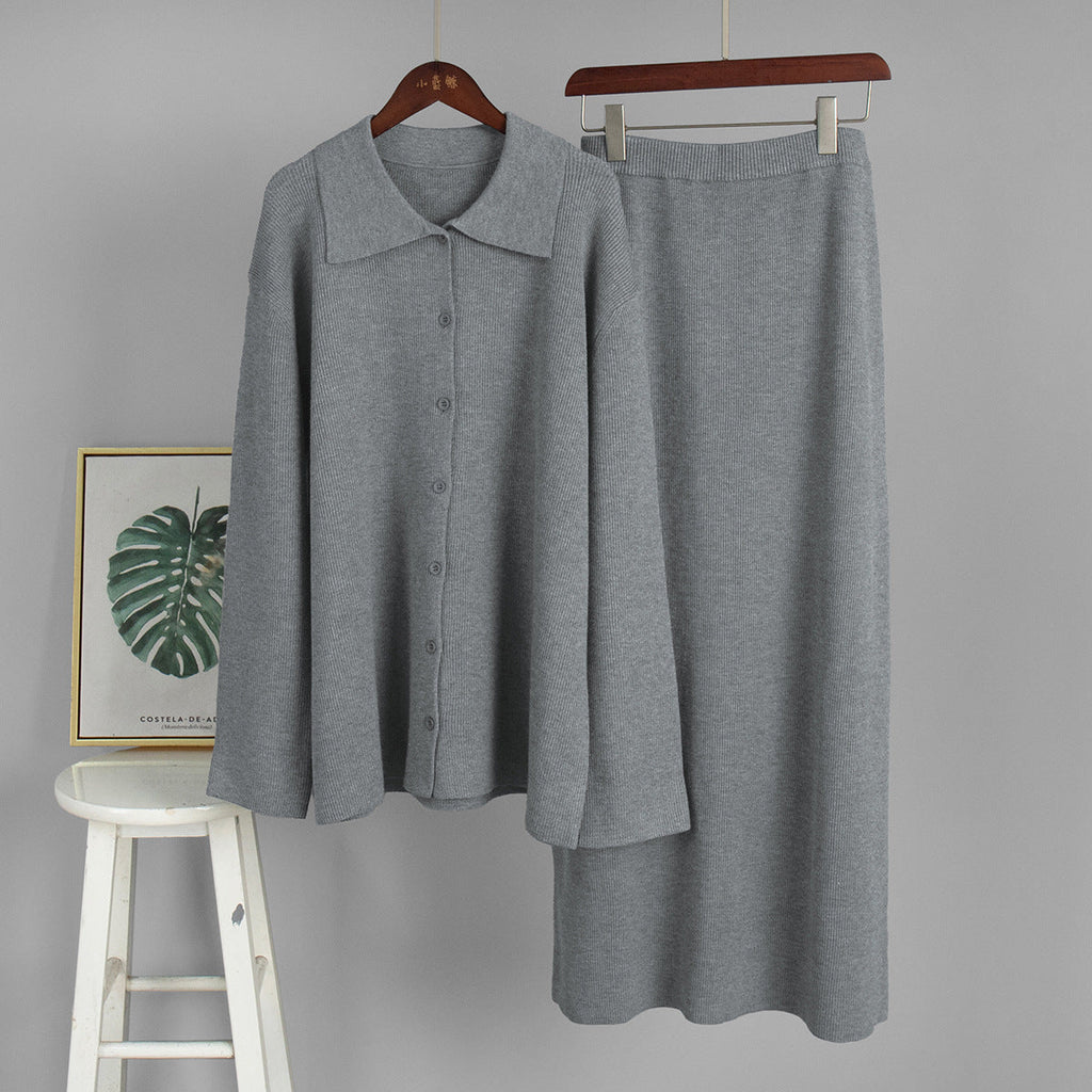 Women's Long Knit Coat