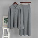 Women's Long Knit Coat