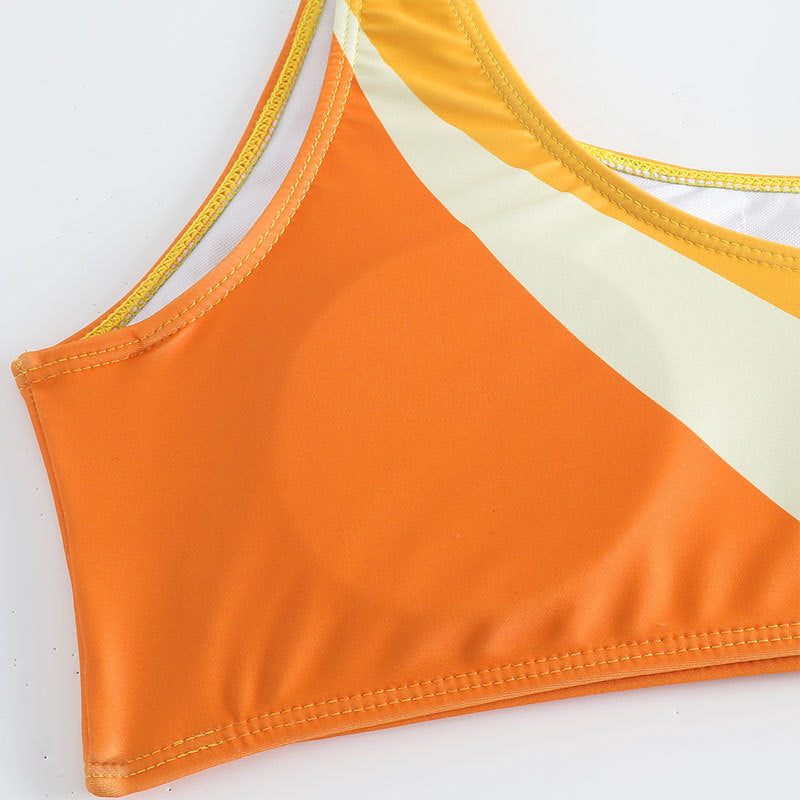 Women's Asymmetrical Gradient Bikini