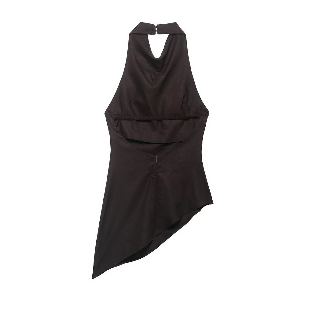 Asymmetric Draped Top