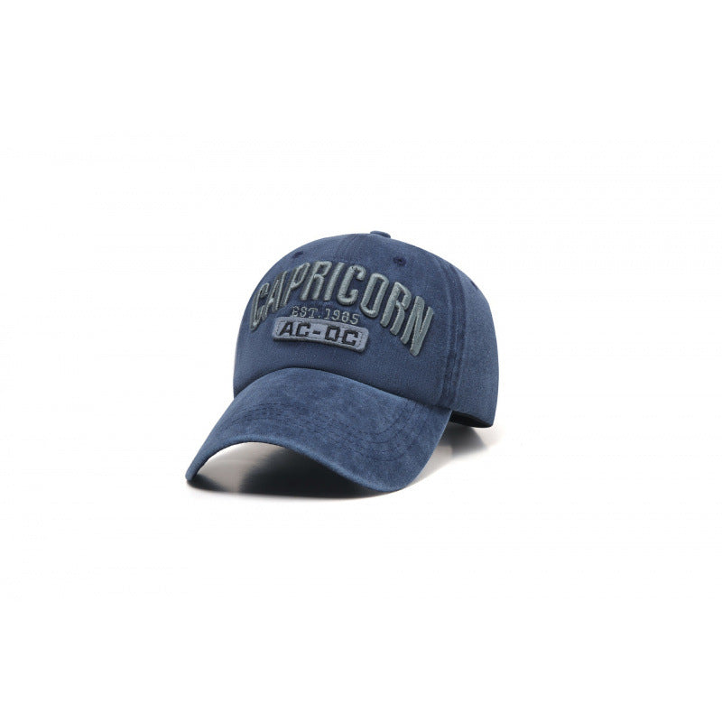 Men's Embroidered Cotton Baseball Cap