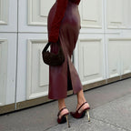 Women's Elegant Form-Fitting Skirt