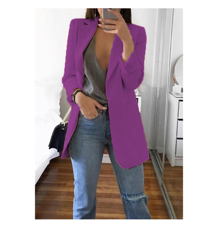 Elegant Tailored Blazer with Practical Pockets