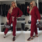 Women's Relaxed Sweatshirt and Pants Set