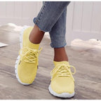 Women's Breathable Casual Sneakers with Flexible Upper