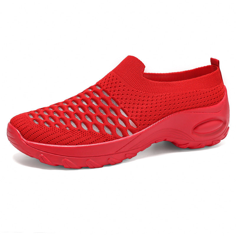 Women's Breathable Slip-On Sneakers with Flexible Sole