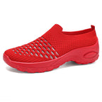 Women's Breathable Slip-On Sneakers with Flexible Sole