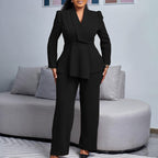 Elegant Blazer and Trousers Set