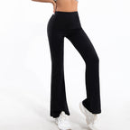 Women's High-Waist Flared Leggings