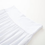 Women's Midi Skirt with Elegant Elastic Band and Airy Cut