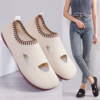 Women's Breathable Running Shoes with Flexible Knit Upper