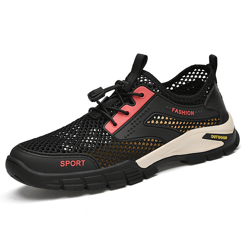 Women's Breathable Athletic Sneakers with Quick-Release Closure