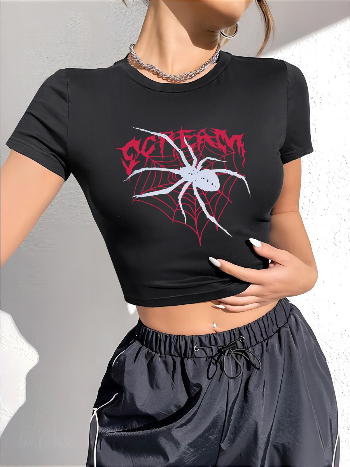 Women's Statement Crop T-Shirt