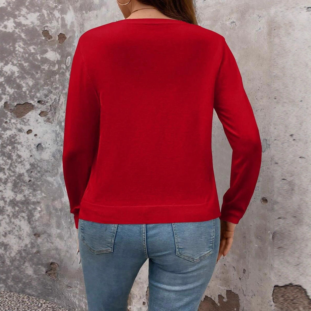 Women's Fine Knit Button-Down Cardigan