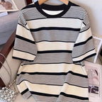 Women's Striped Loungewear Set